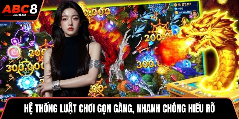 Hệ thống luật chơi gọn gàng, nhanh chóng hiểu rõ